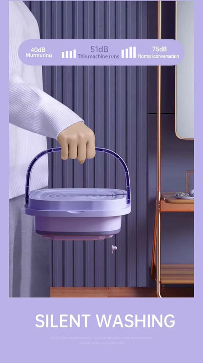 Foldable Mini Laundry Machine